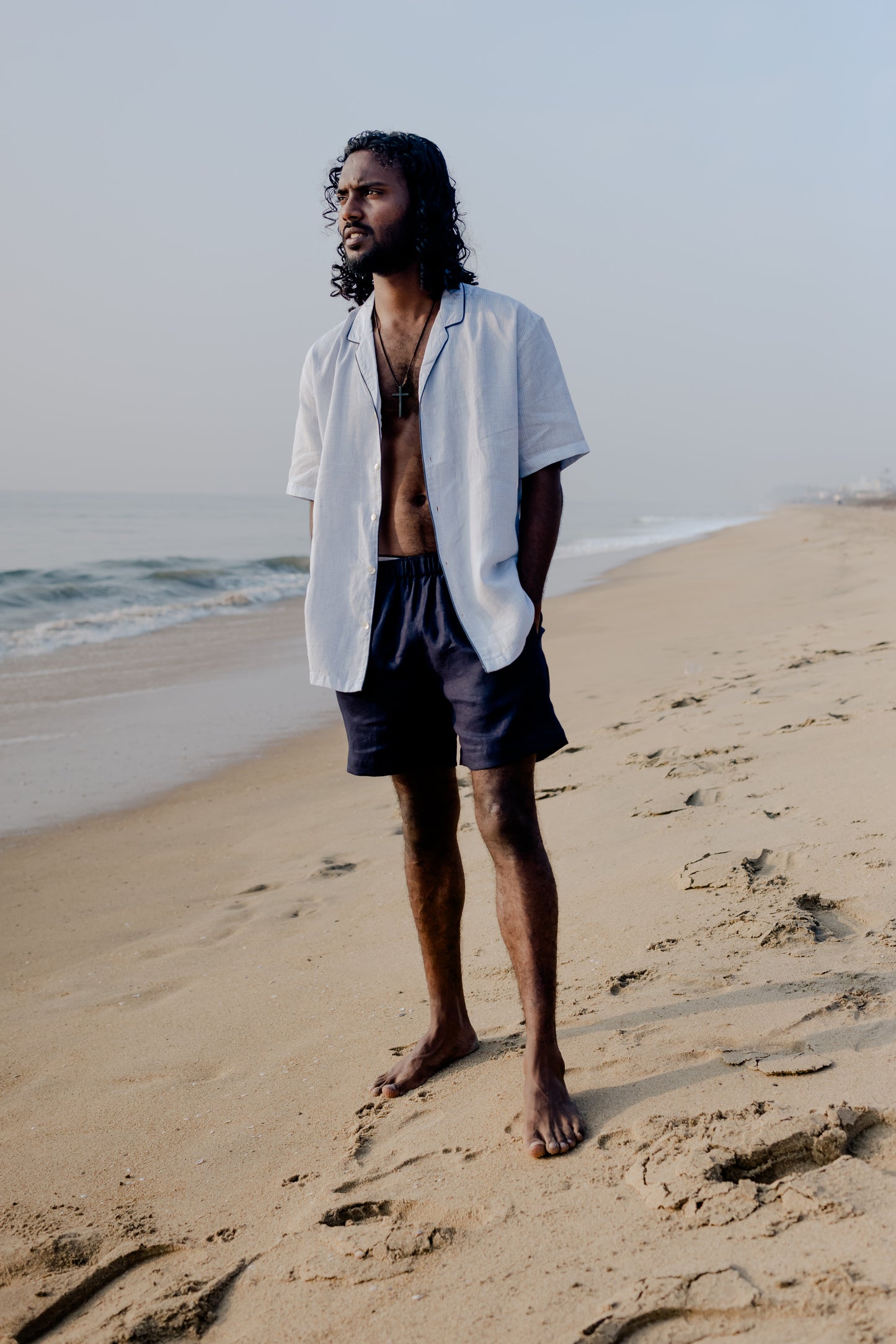 SURMAI SHIRT-GARMENT OVERDYED