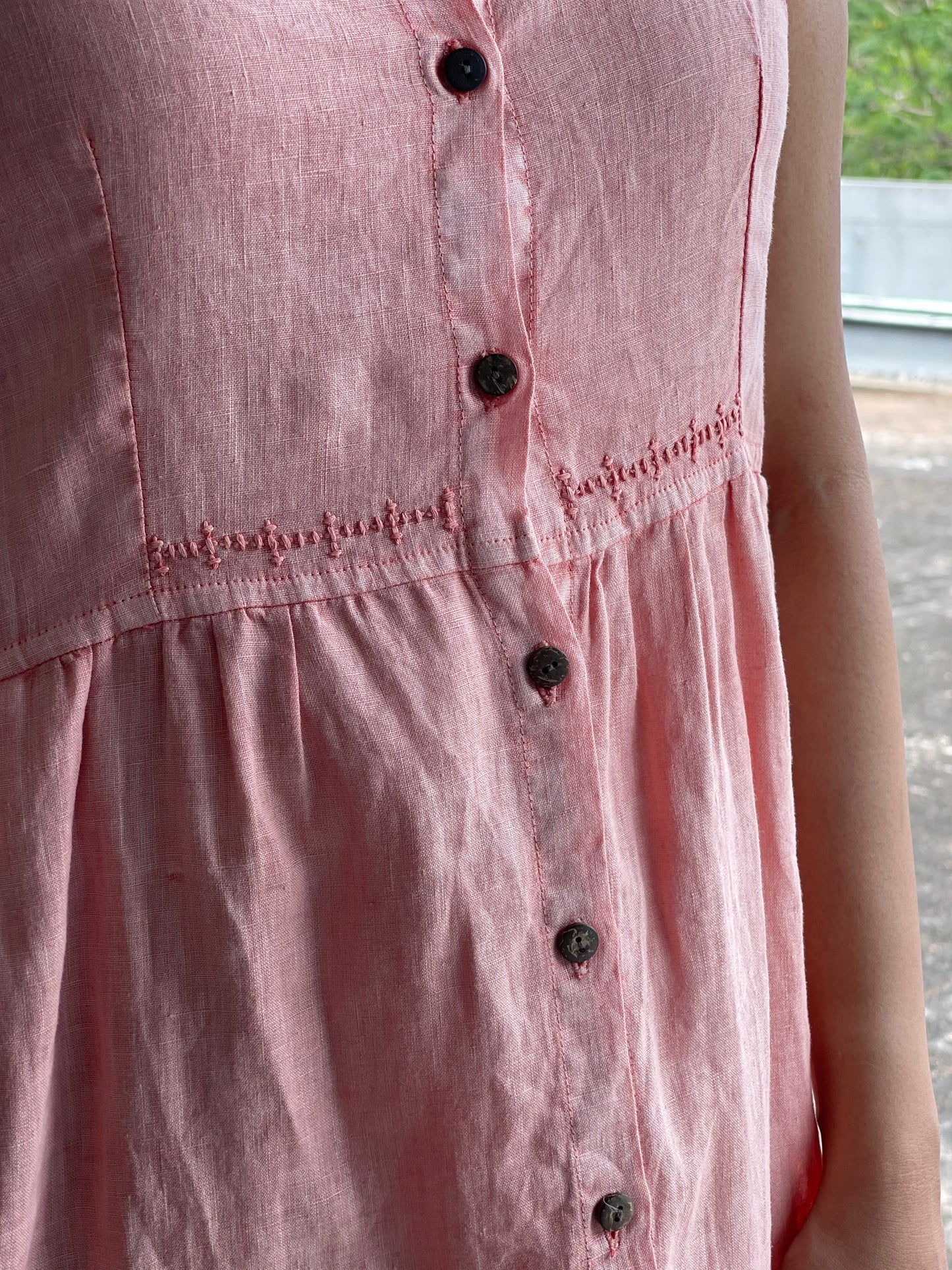 FRONT OPEN DRESS