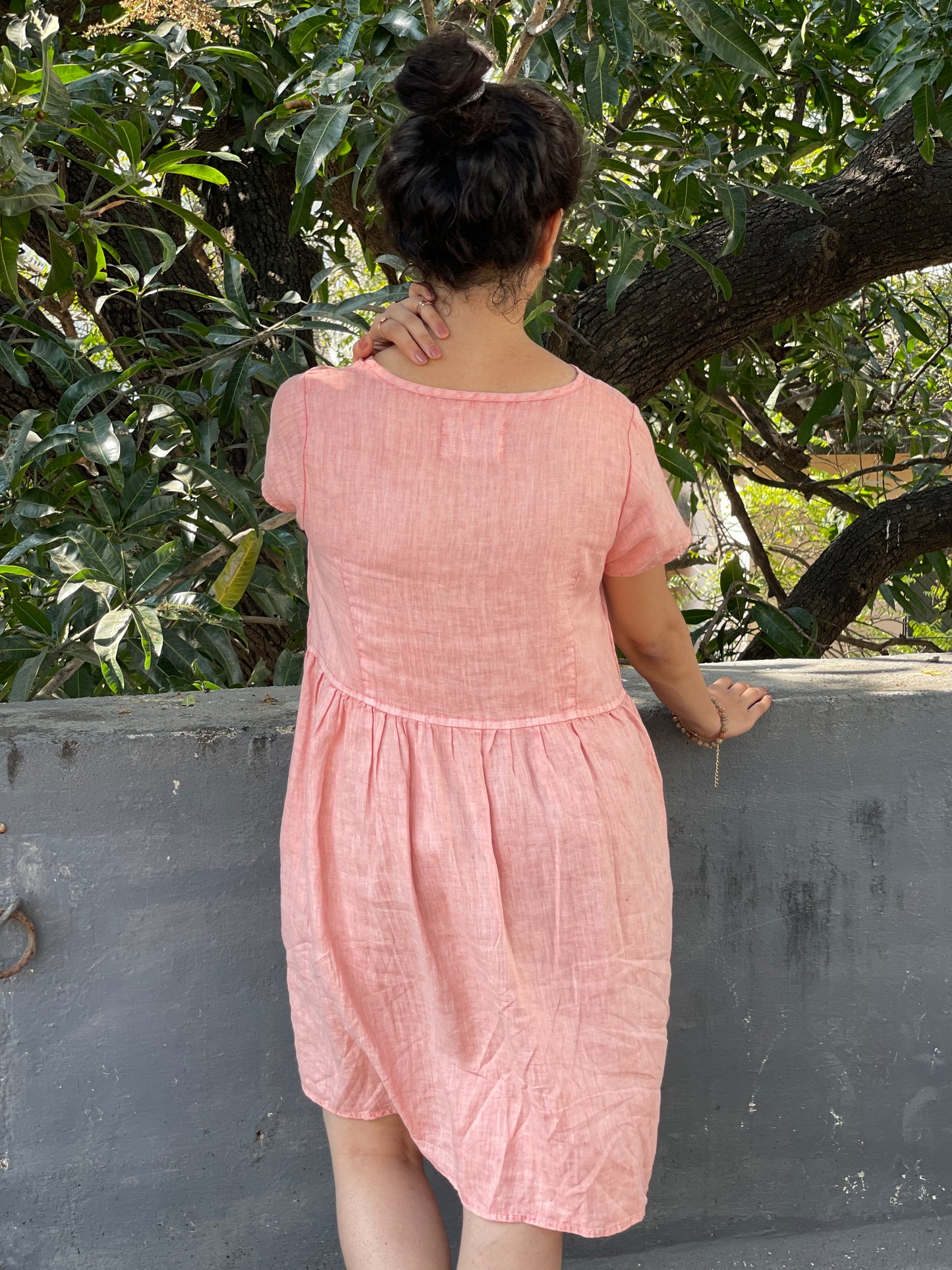 FRONT OPEN DRESS