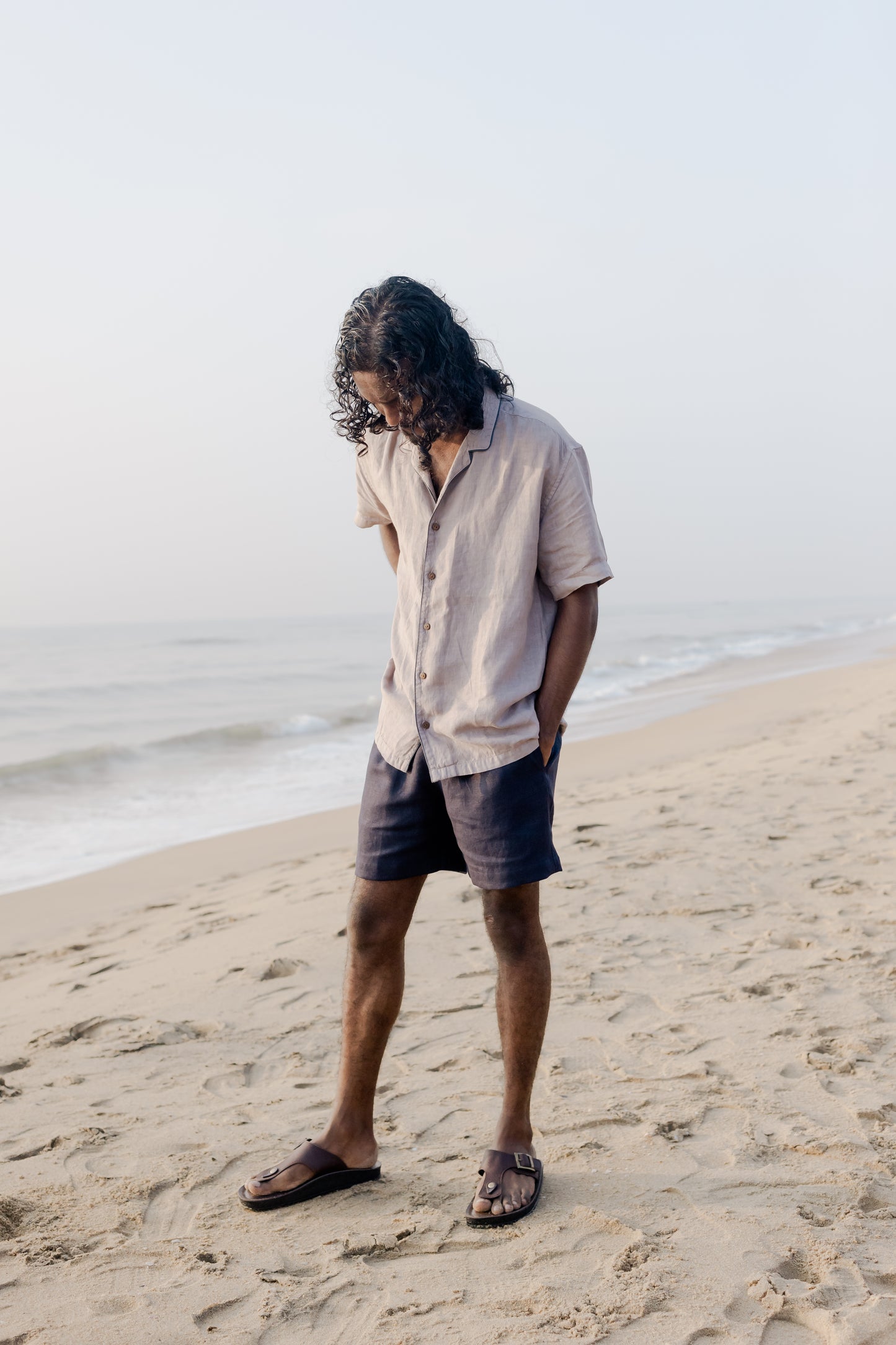 SURMAI SHIRT-GARMENT OVERDYED
